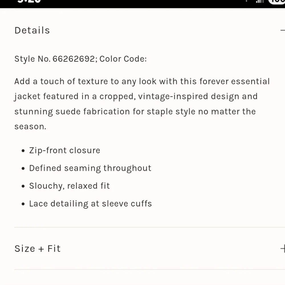Free People Brown Suede Cropped Leather Jacket with Gray Hooded Liner